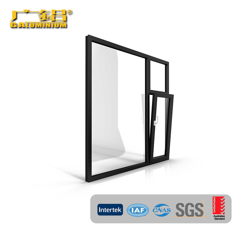 Fenêtre à guillotine en aluminium